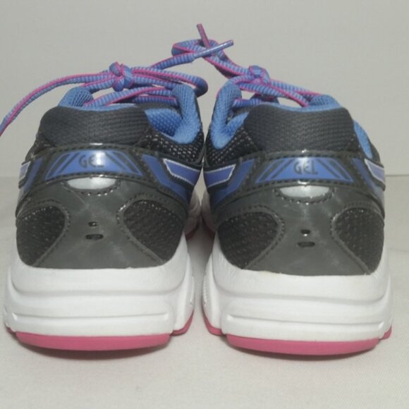 Asics Gel Contend 2 running sneakers gray pink size 5 athletic shoes - Picture 5 of 8